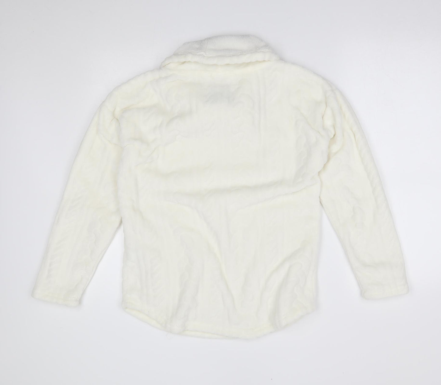 Nutmeg Womens White   Pullover Jumper Size 8  - loungewear
