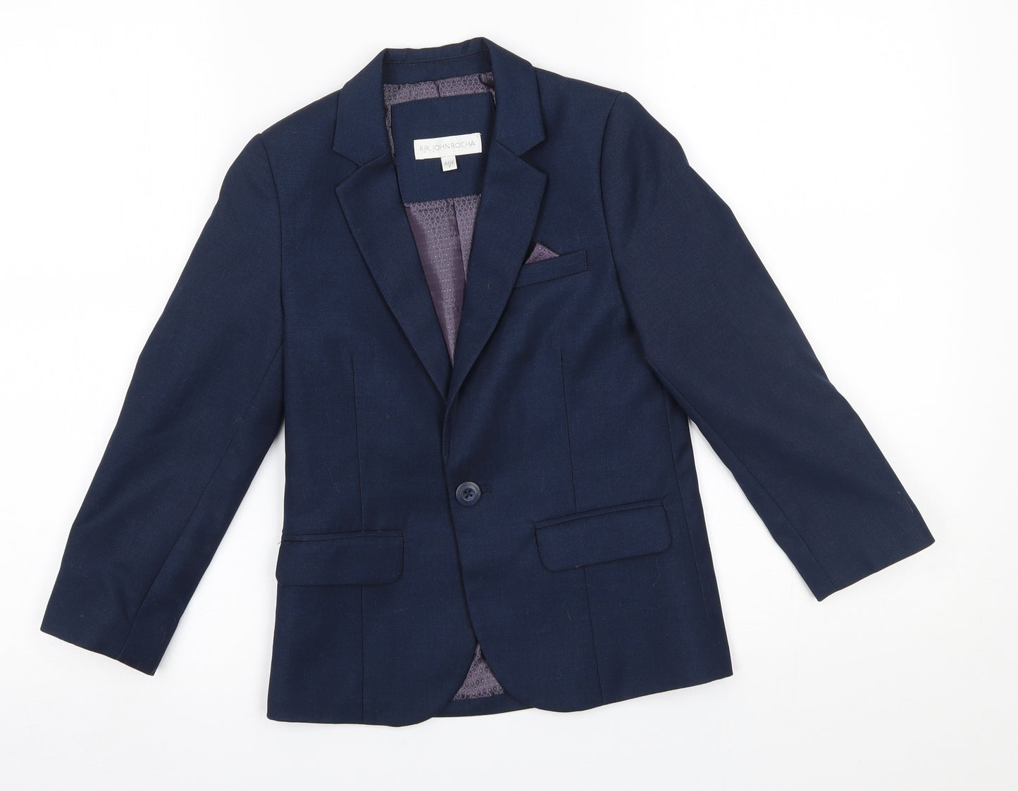 RJR Boys Blue   Jacket Blazer Size 7 Years