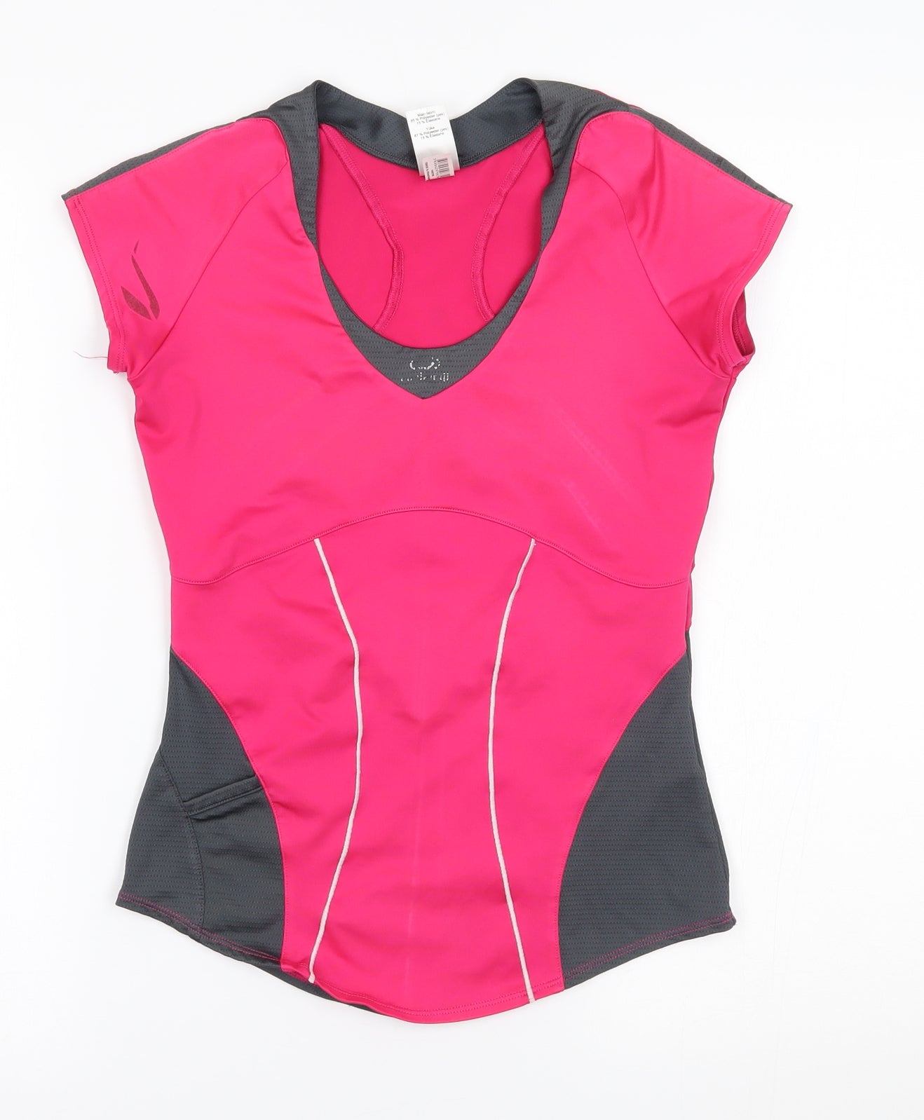 Kalenji Womens Pink   Basic T-Shirt Size 10