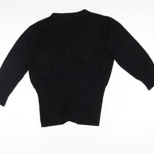 George Womens Black   Cardigan Jumper Size 12