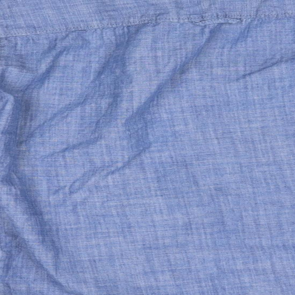 H&M Boys Blue   Basic Button-Up Size 12-13 Years