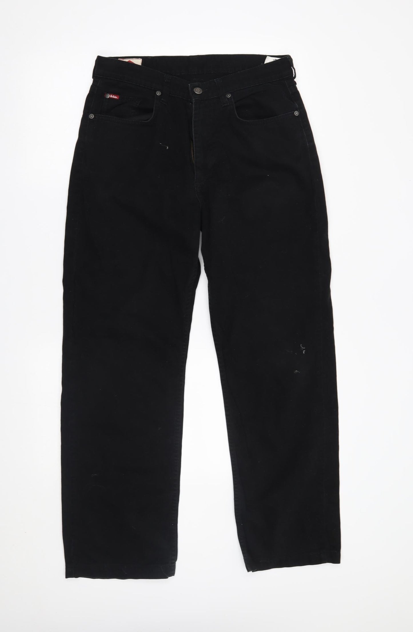 Lee Cooper Mens Black   Straight Jeans Size 33 L34 in