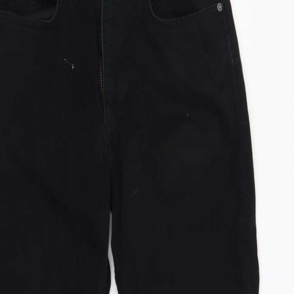 Lee Cooper Mens Black   Straight Jeans Size 33 L34 in
