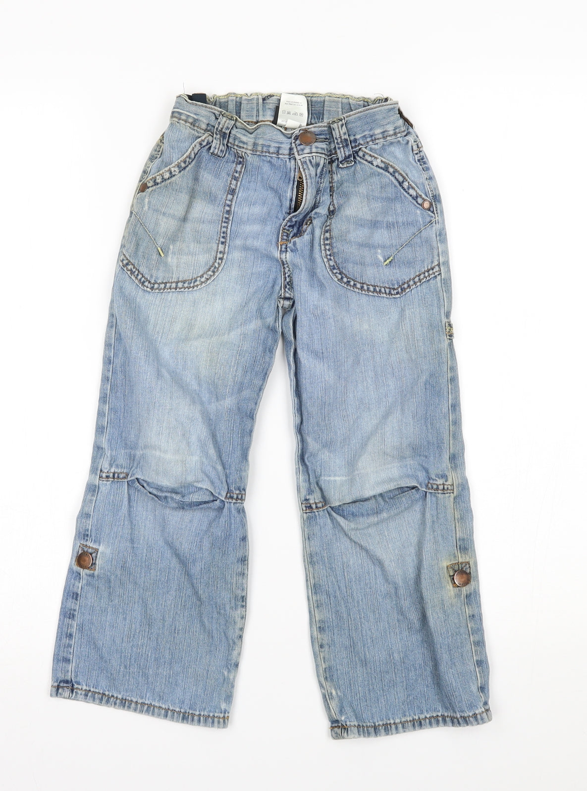 NEXT Girls Blue   Straight Jeans Size 6 Years