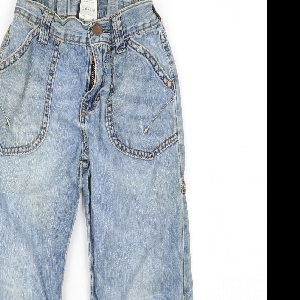 NEXT Girls Blue   Straight Jeans Size 6 Years