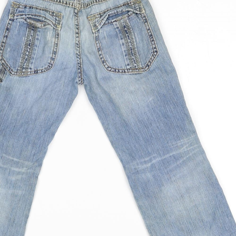 NEXT Girls Blue   Straight Jeans Size 6 Years
