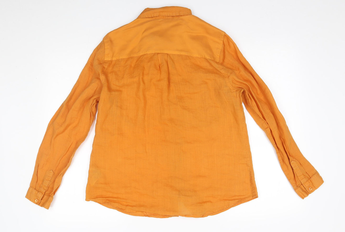 Autograph Womens Orange   Basic Button-Up Size 16