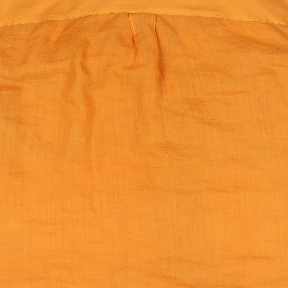 Autograph Womens Orange   Basic Button-Up Size 16