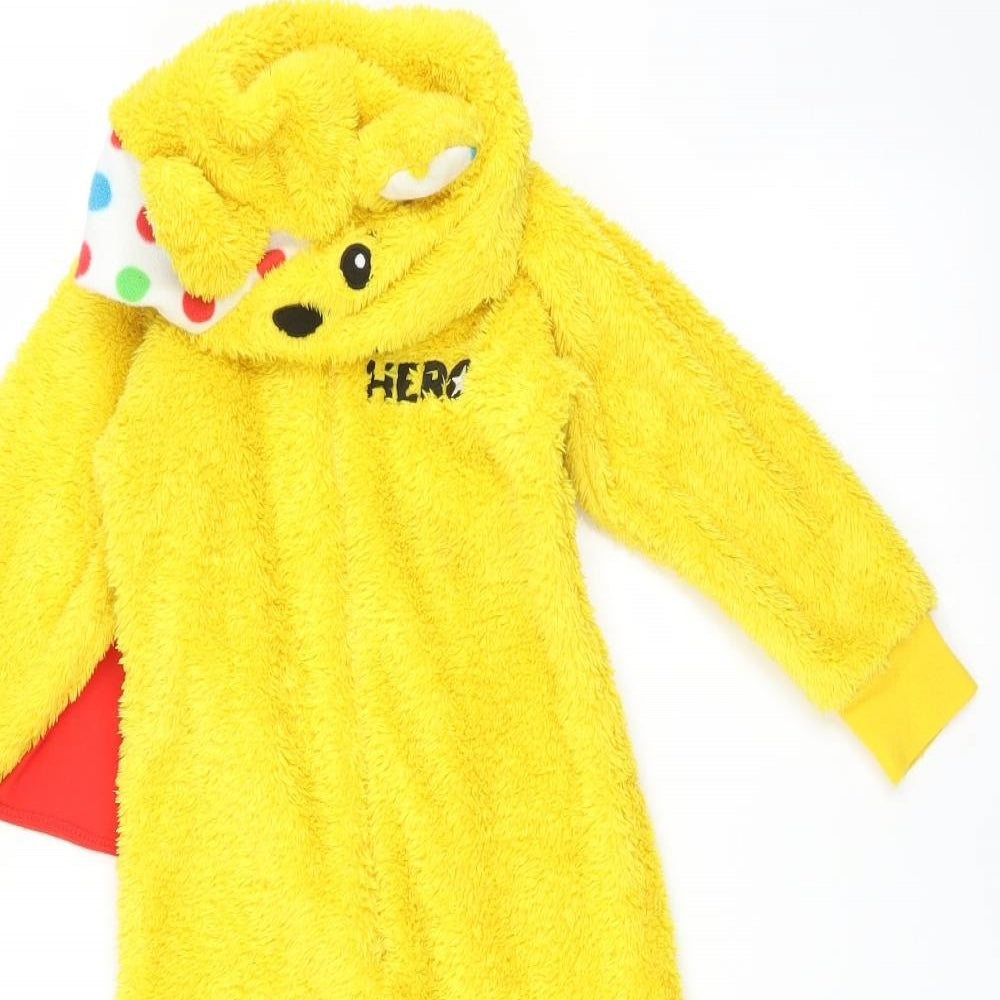George Girls Yellow    One Piece Size 5-6 Years  - Children in need