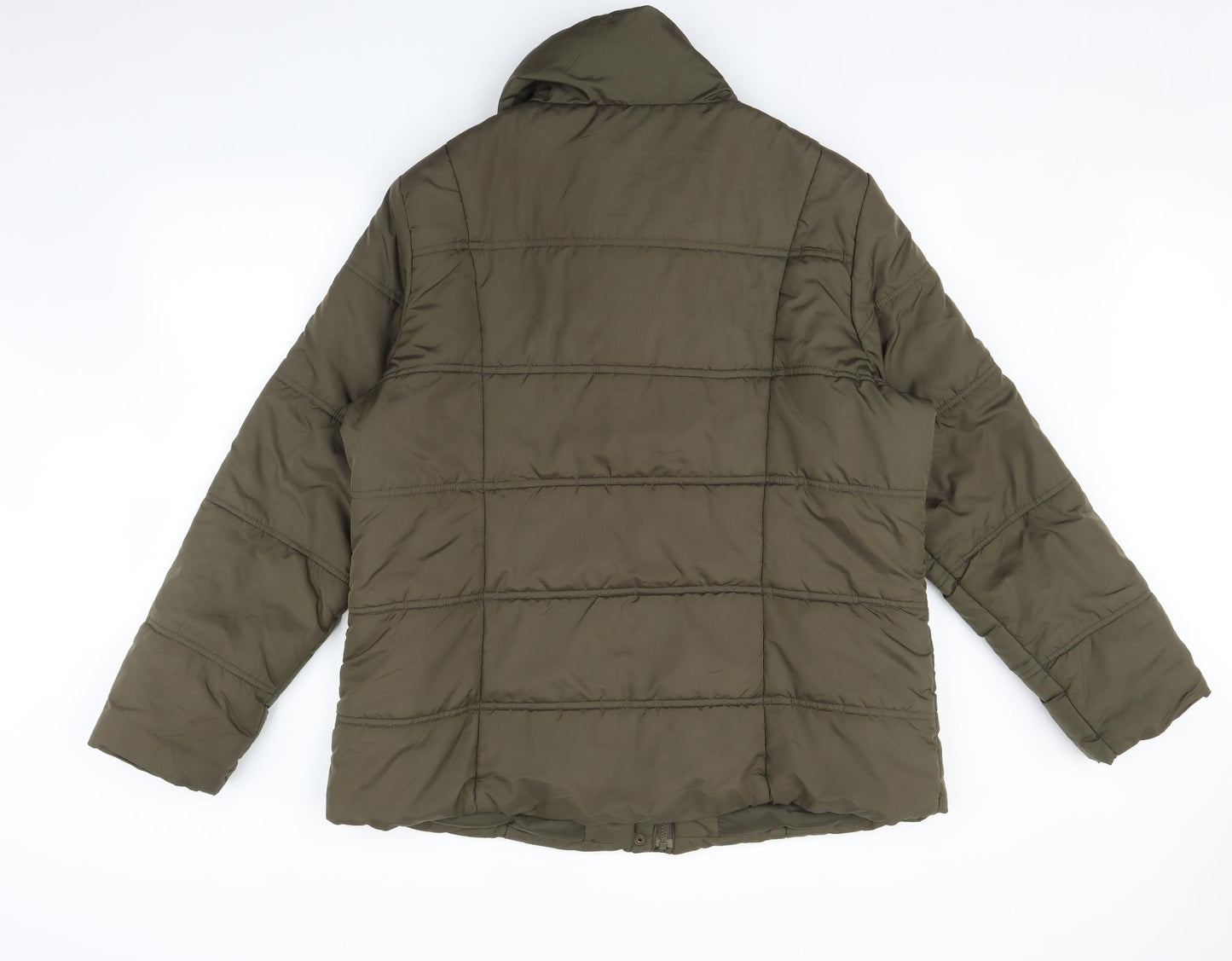 F&F Womens Green   Puffer Jacket Coat Size 20