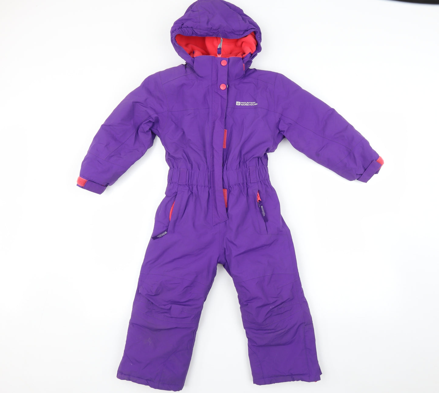 Mountain Warehouse Girls Purple    Snowsuit Size 3-4 Years
