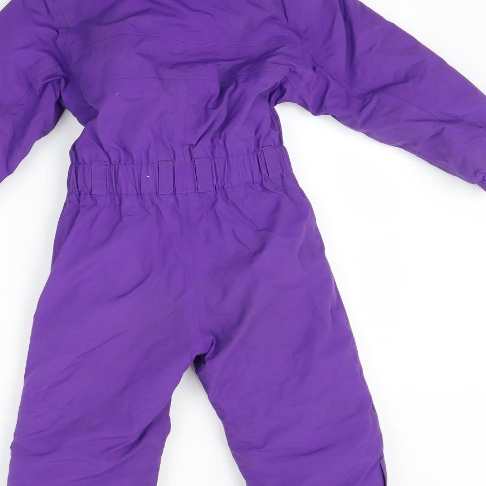 Mountain Warehouse Girls Purple    Snowsuit Size 3-4 Years