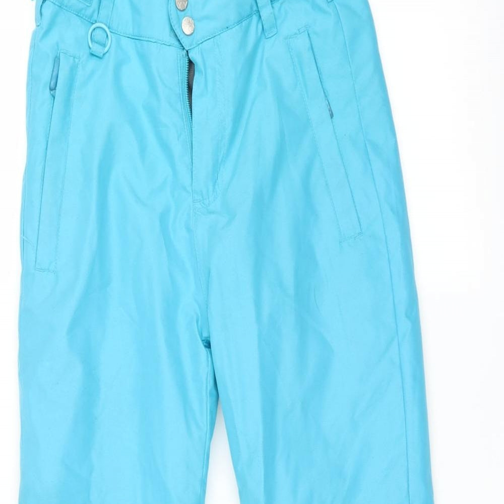 ROXY Womens Blue   Trousers  Size 10 L27 in