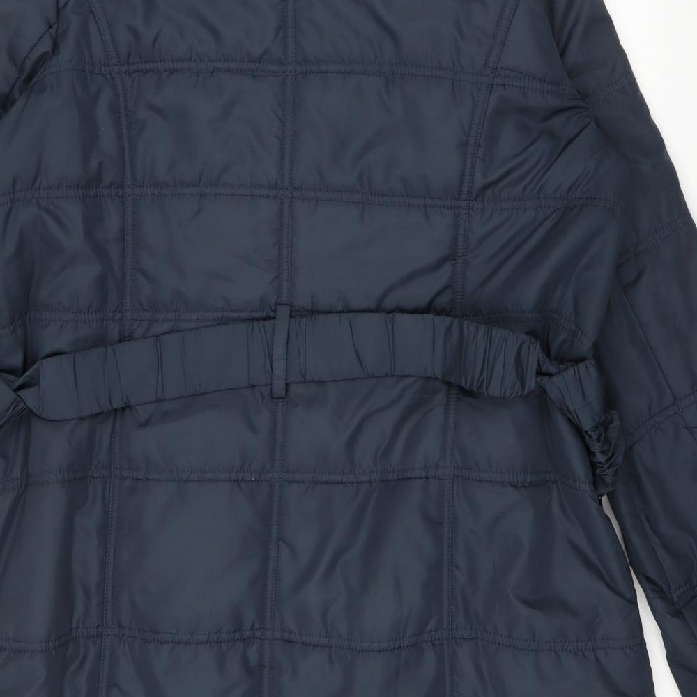 TU Womens Blue   Puffer Jacket Coat Size 20
