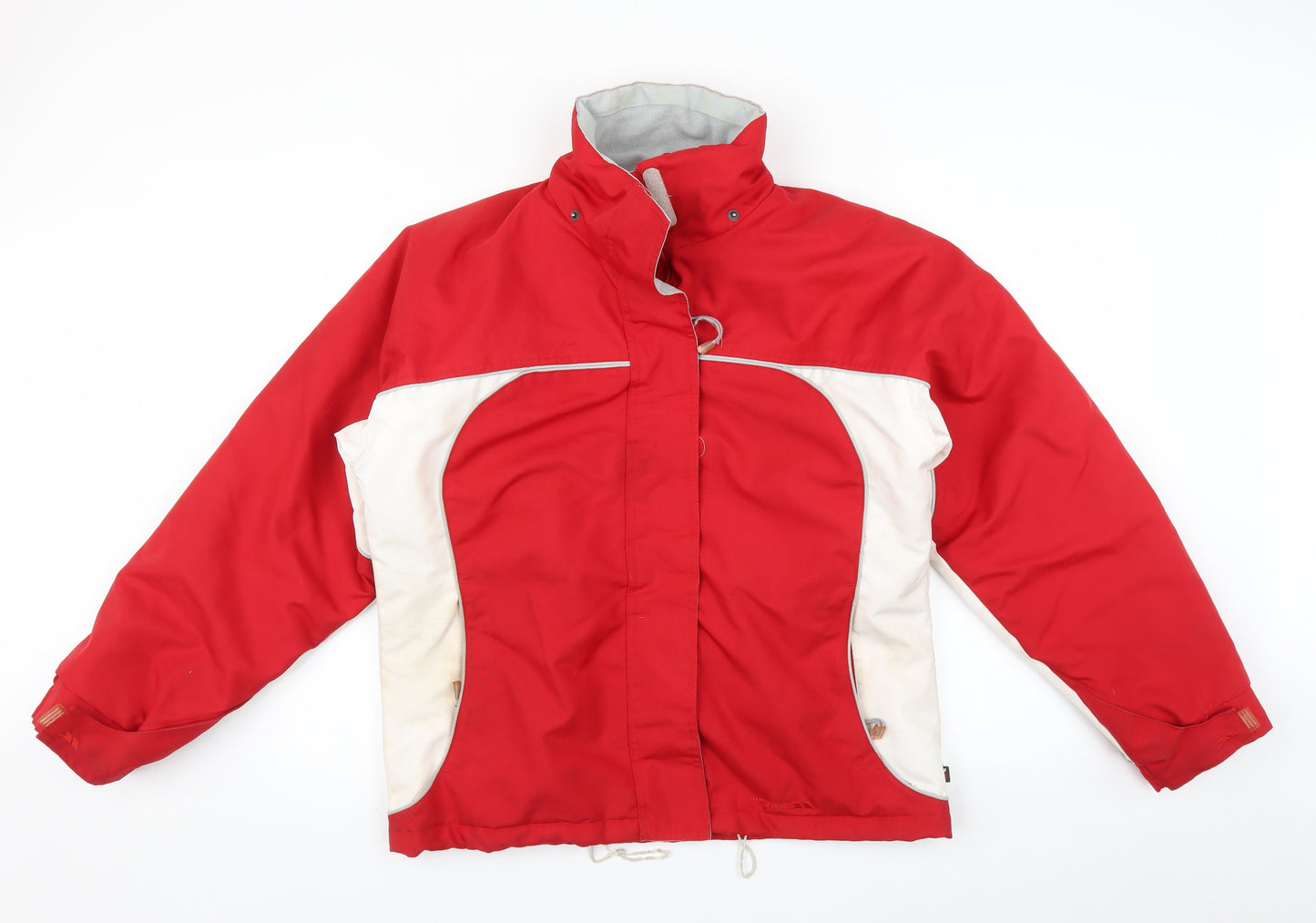 Trespass Womens Red Striped   Coat Size 14