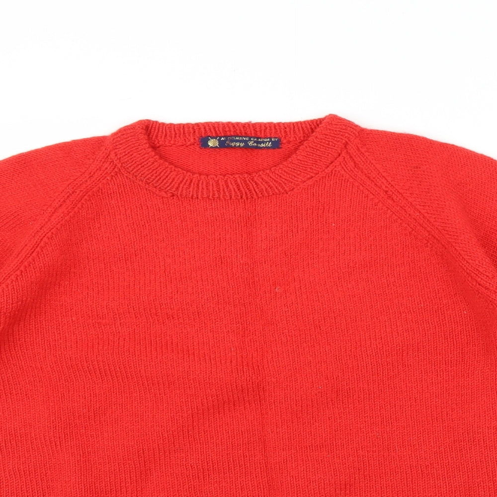 Peggy consitt Womens Red   Pullover Jumper Size S