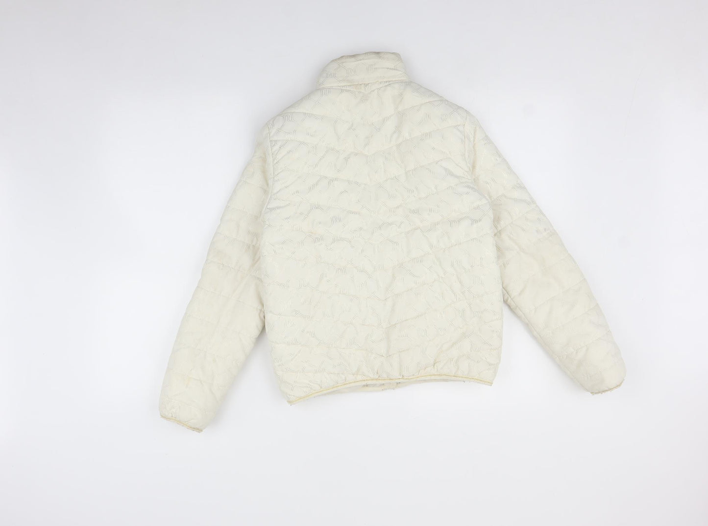 River Island Girls White   Puffer Jacket Coat Size 11-12 Years