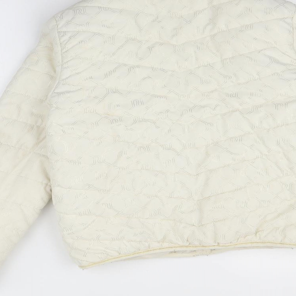 River Island Girls White   Puffer Jacket Coat Size 11-12 Years