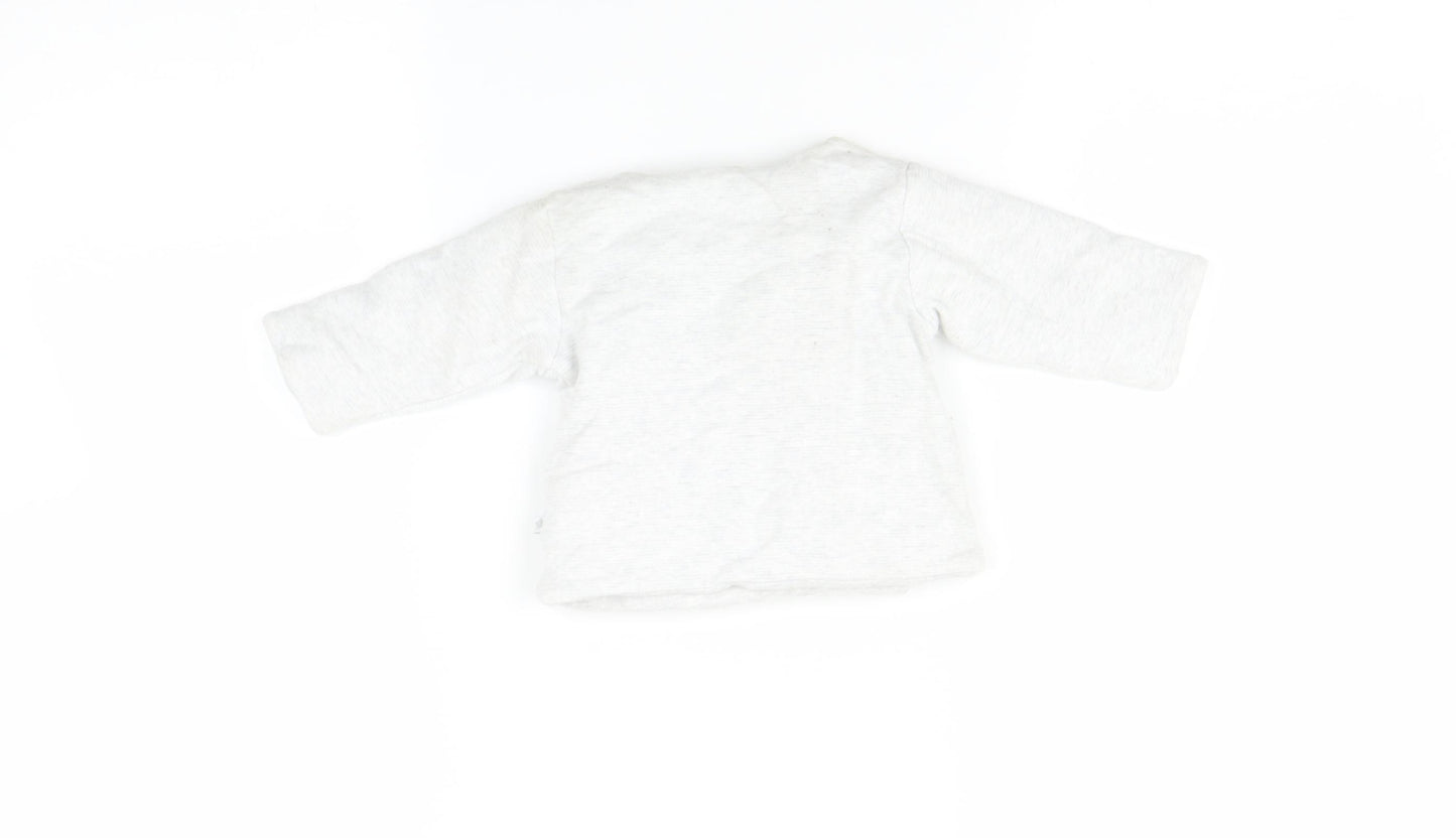 Marks and Spencer  Grey   Pullover Jumper Size 0-3 Months