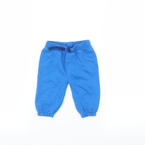 F&F Baby Blue   Jogger Trousers Size 6-9 Months