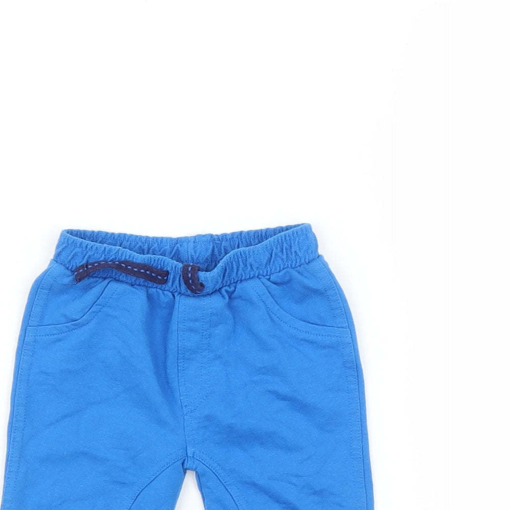 F&F Baby Blue   Jogger Trousers Size 6-9 Months