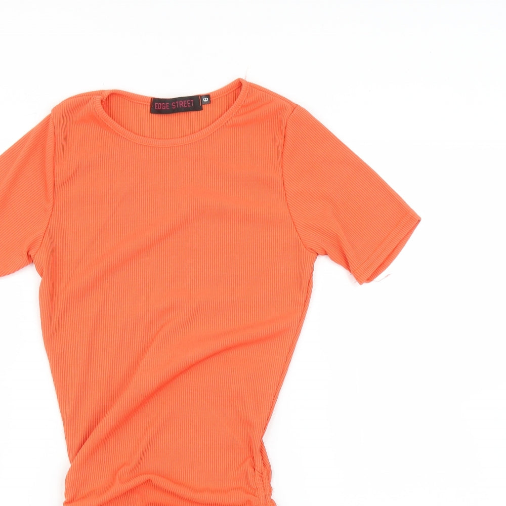 Edge street Womens Orange   Bodycon  Size 6