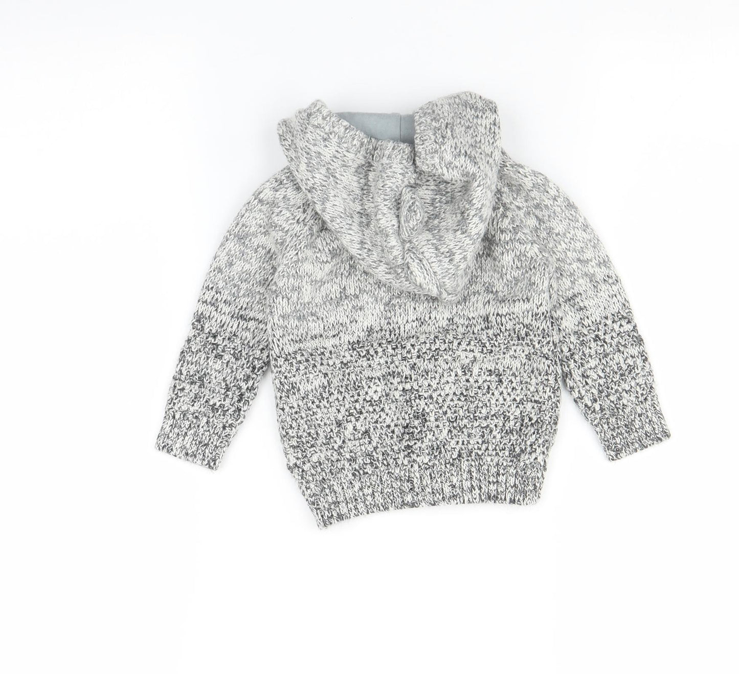 George Baby Grey   Full Zip Jumper Size 6-9 Months