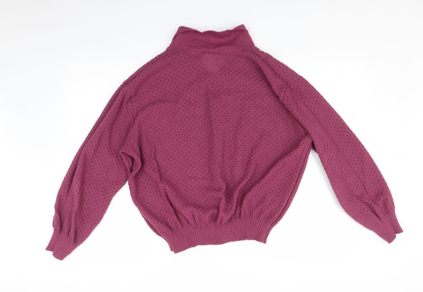 Suivant Womens Purple   Pullover Jumper Size L
