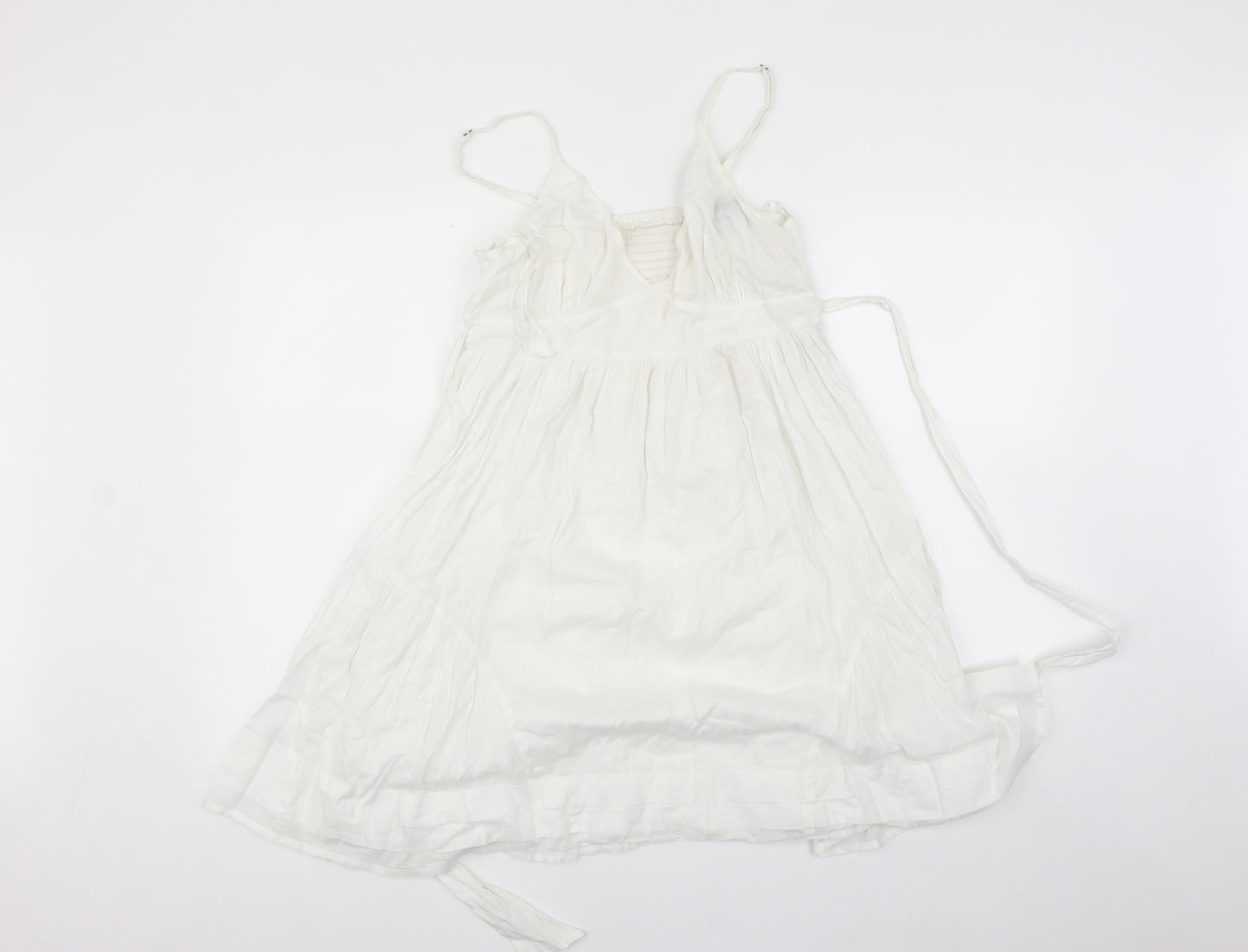 Topshop Womens White   Fit & Flare  Size 10