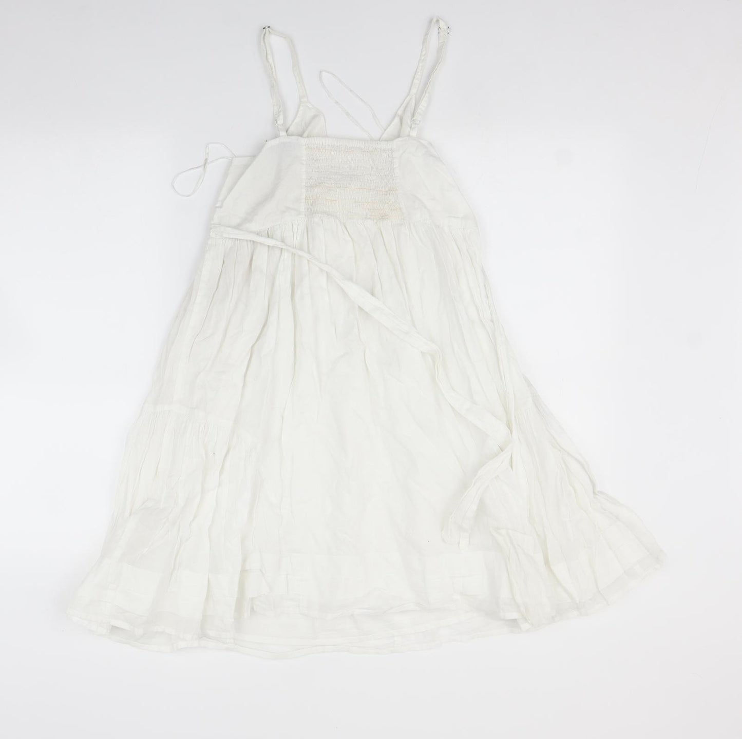 Topshop Womens White   Fit & Flare  Size 10