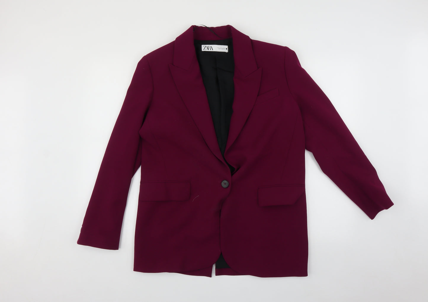 Zara Womens Purple   Jacket Blazer Size M