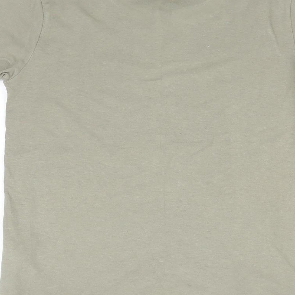 adidas Boys Green   Basic T-Shirt Size 9-10 Years