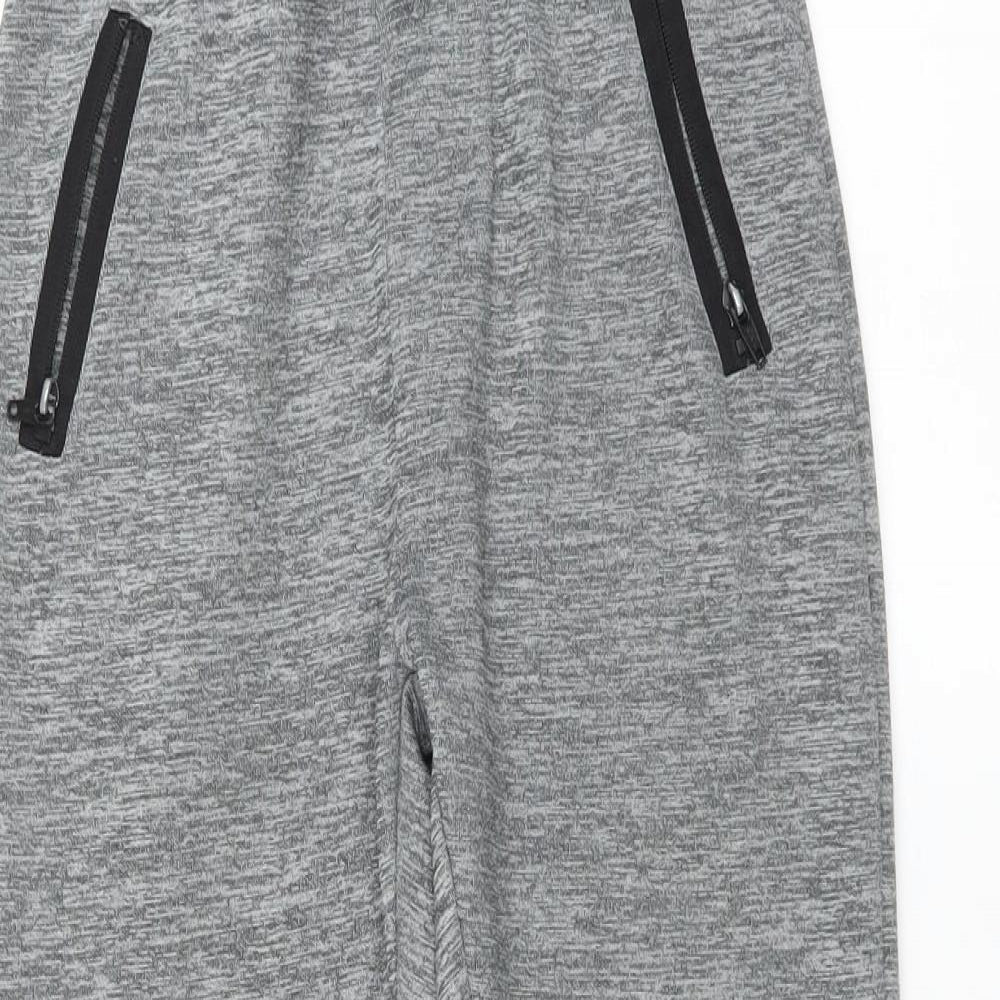 Urban outlaws Boys Grey Batik  Jogger Trousers Size 10-11 Years