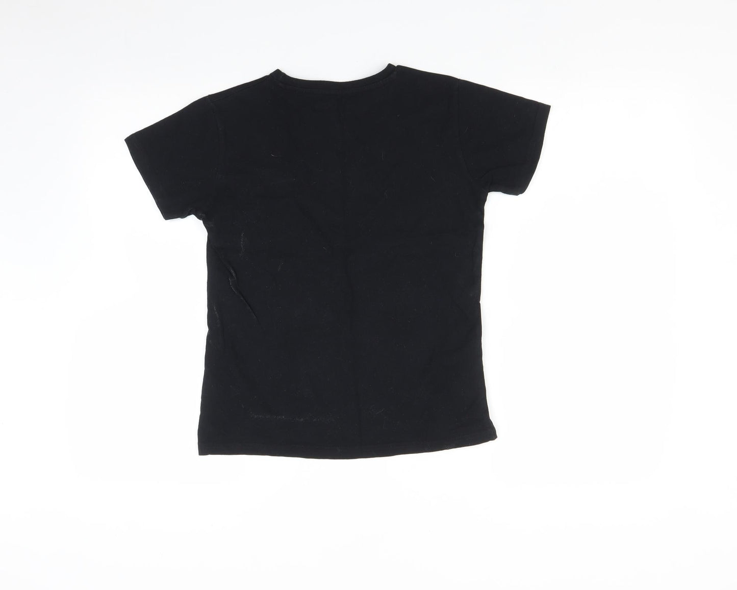 Urban outlaws Boys Black   Basic T-Shirt Size 9-10 Years