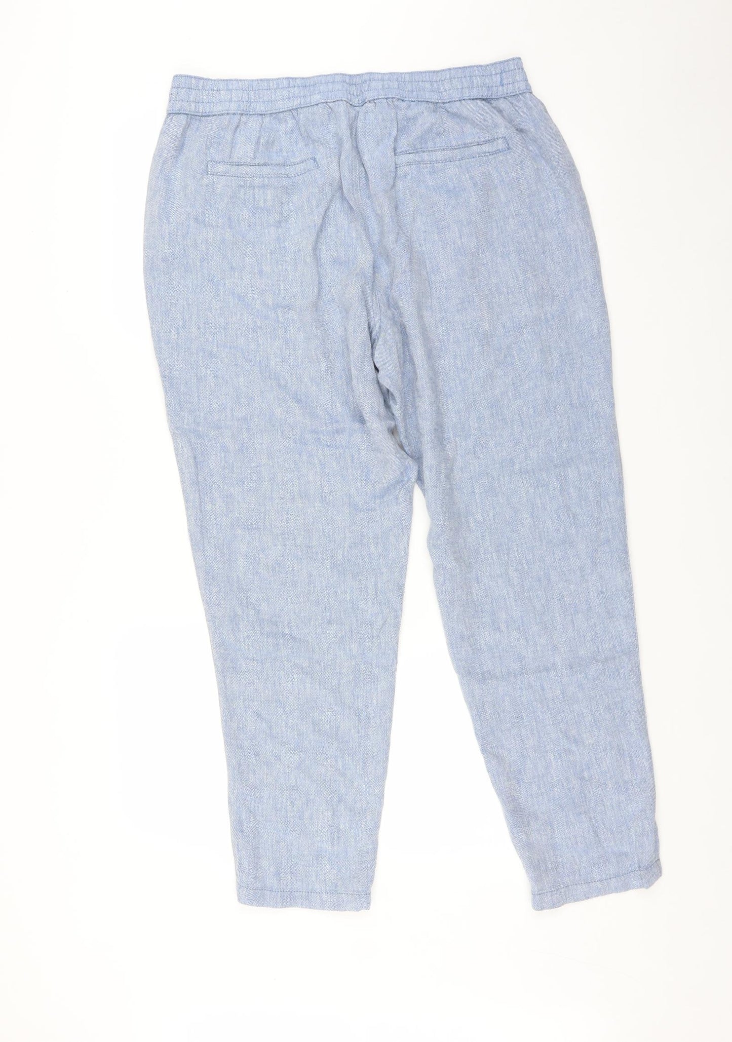 Nutmeg Womens Blue   Trousers  Size 16 L28 in