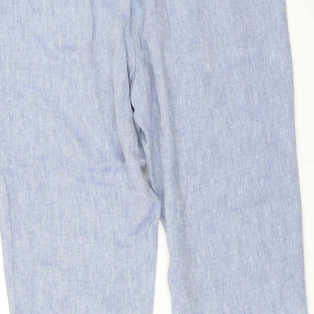 Nutmeg Womens Blue   Trousers  Size 16 L28 in