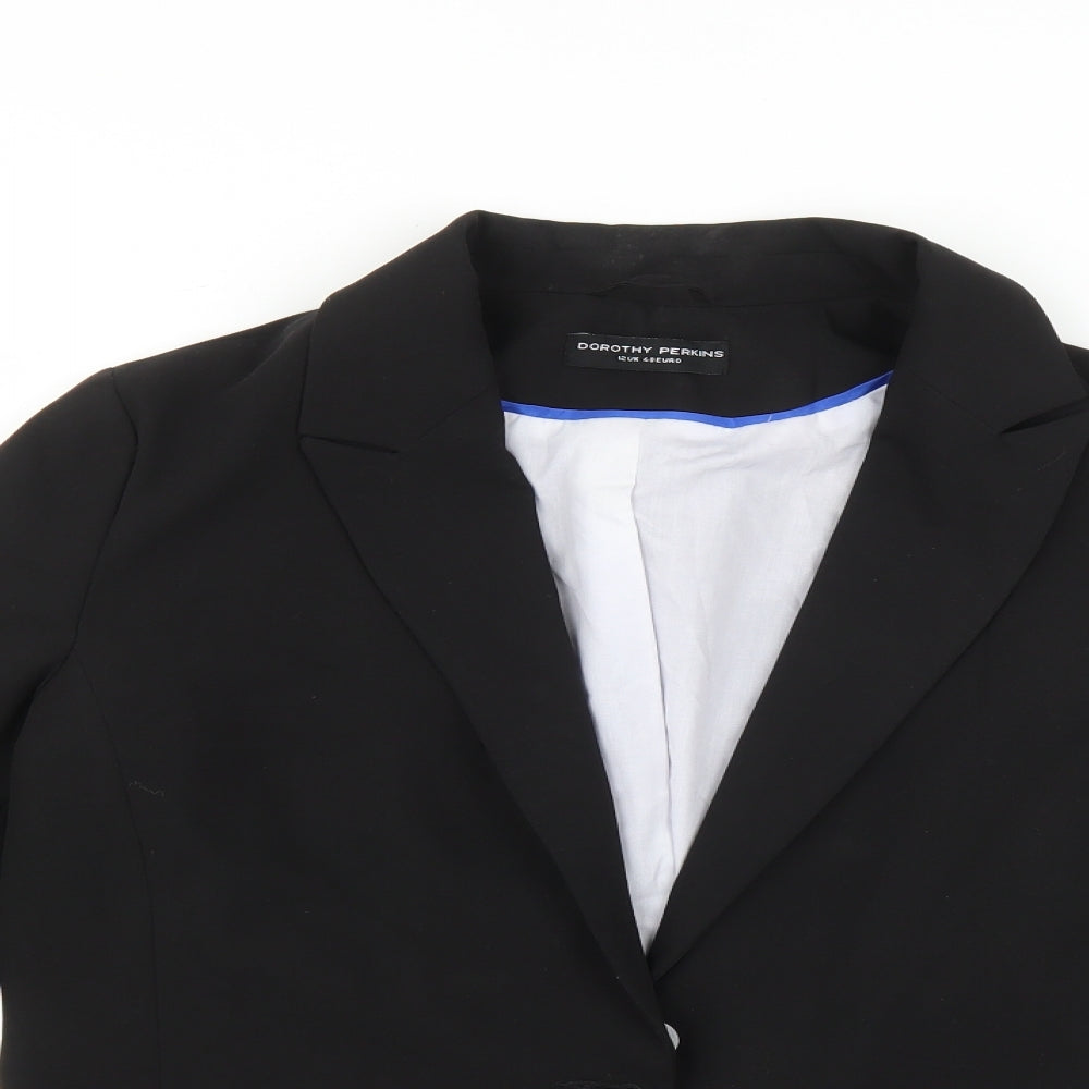 Dorothy Perkins Womens Black    Blazer Size 12