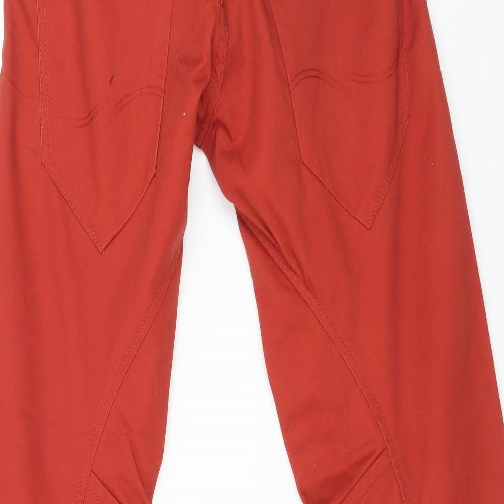 JACK & JONES Mens Orange   Trousers  Size 28 L31 in