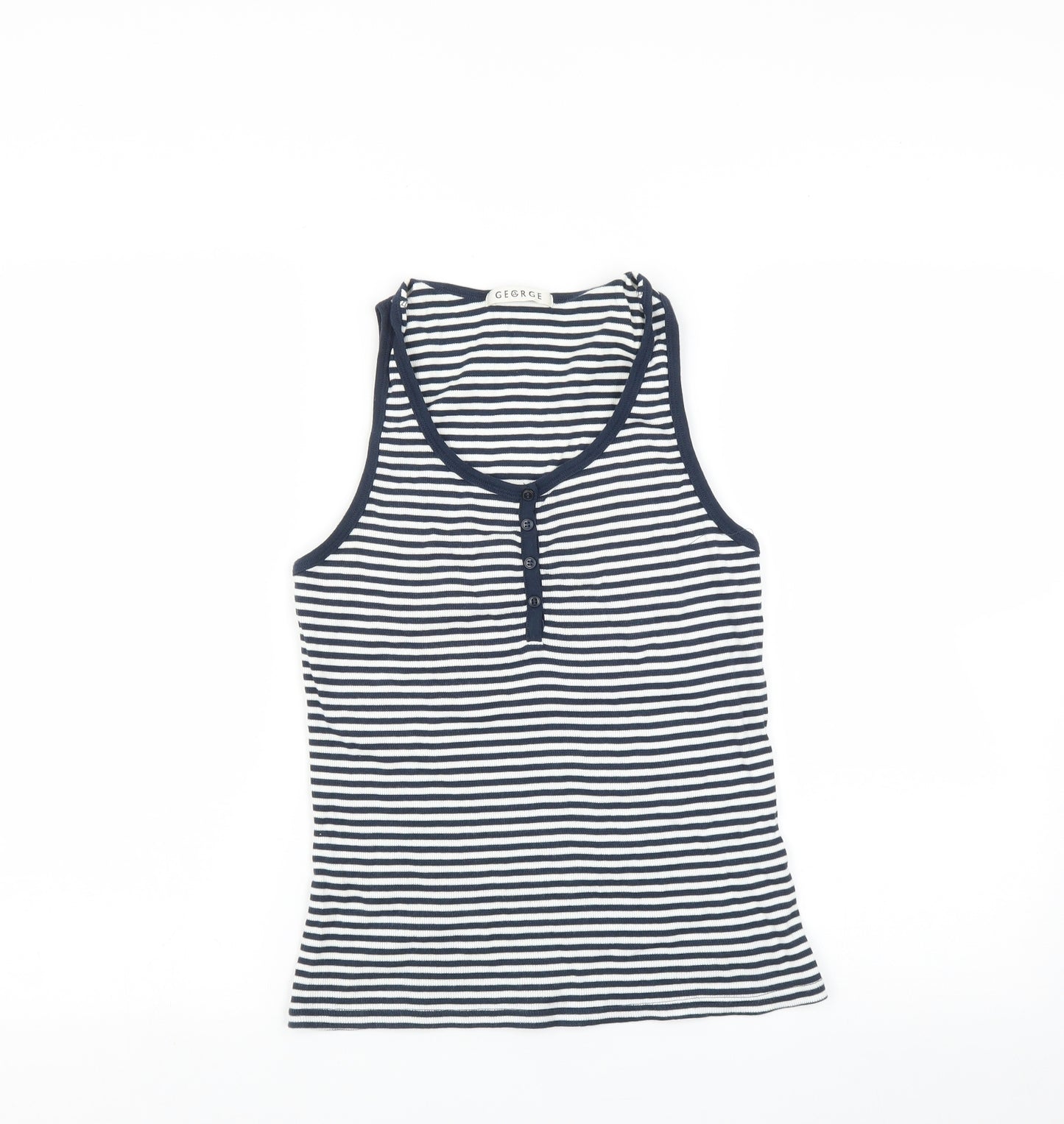 George Womens Multicoloured Striped  Camisole T-Shirt Size 16