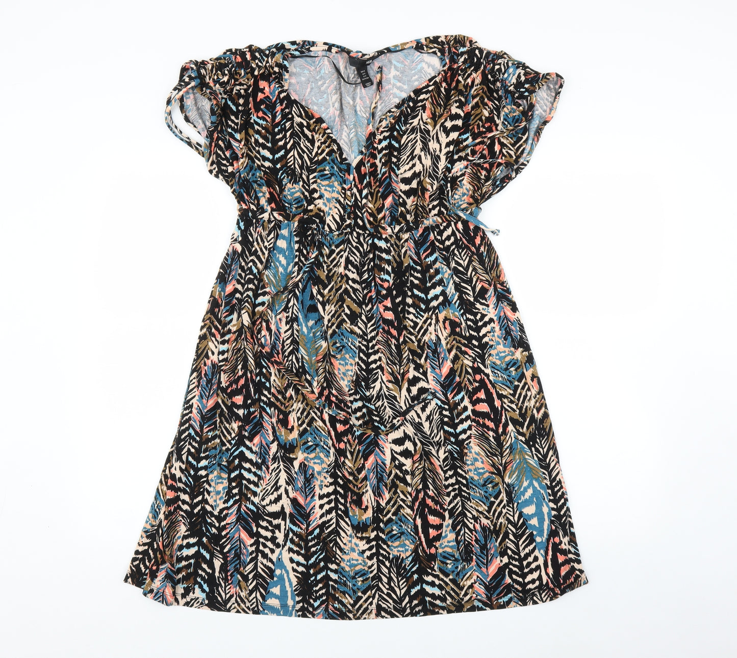 H&M Womens Multicoloured   Fit & Flare  Size 12