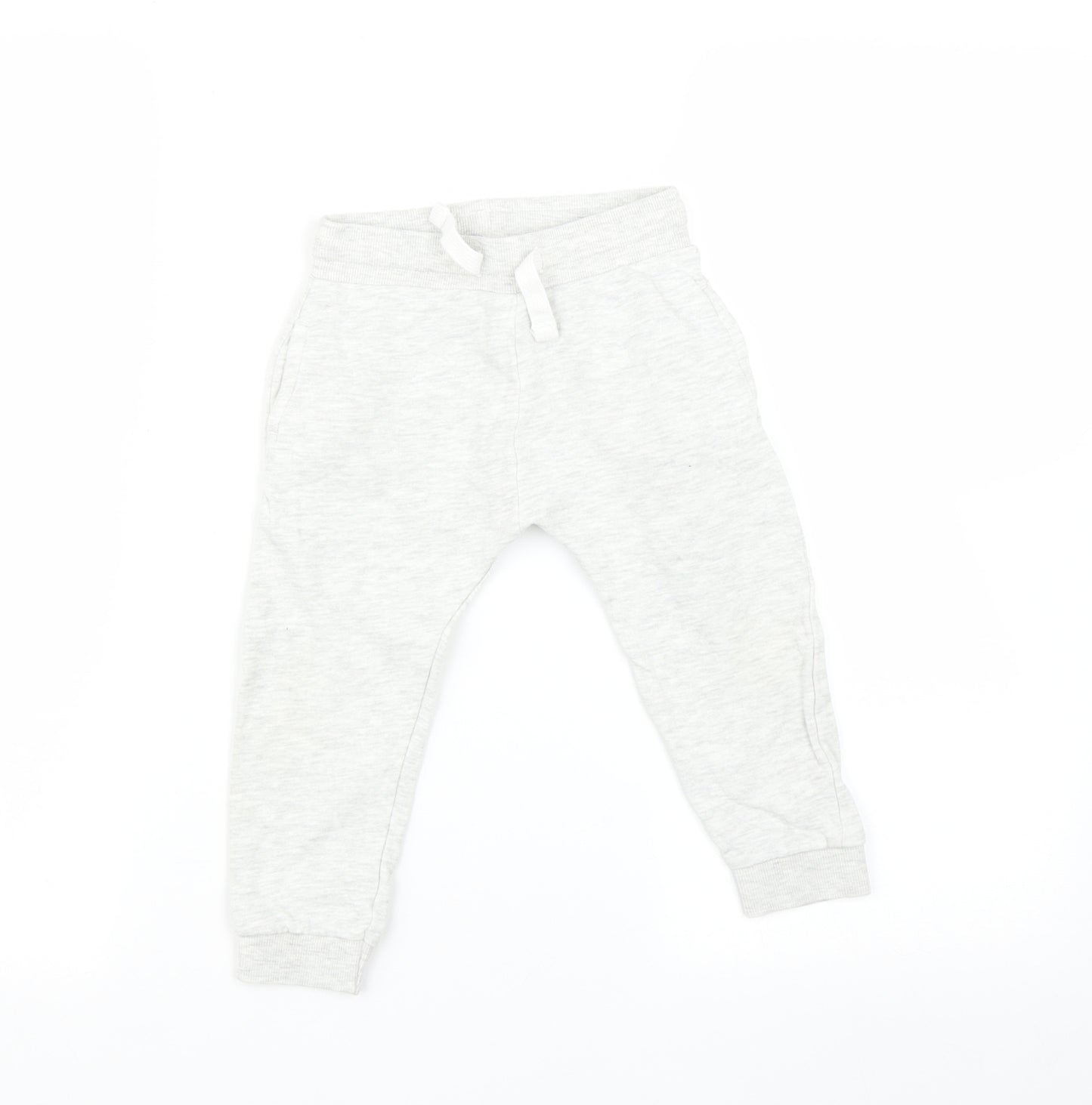 Matalan Boys Grey   Jogger Trousers Size 2-3 Years