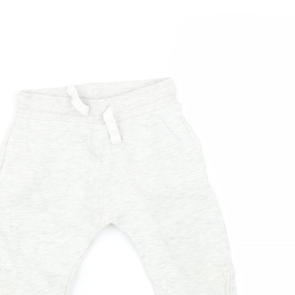 Matalan Boys Grey   Jogger Trousers Size 2-3 Years