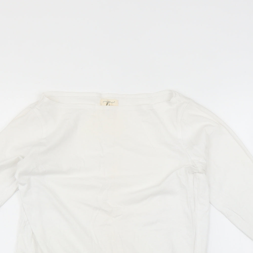 New Look Womens White   Basic T-Shirt Size 8