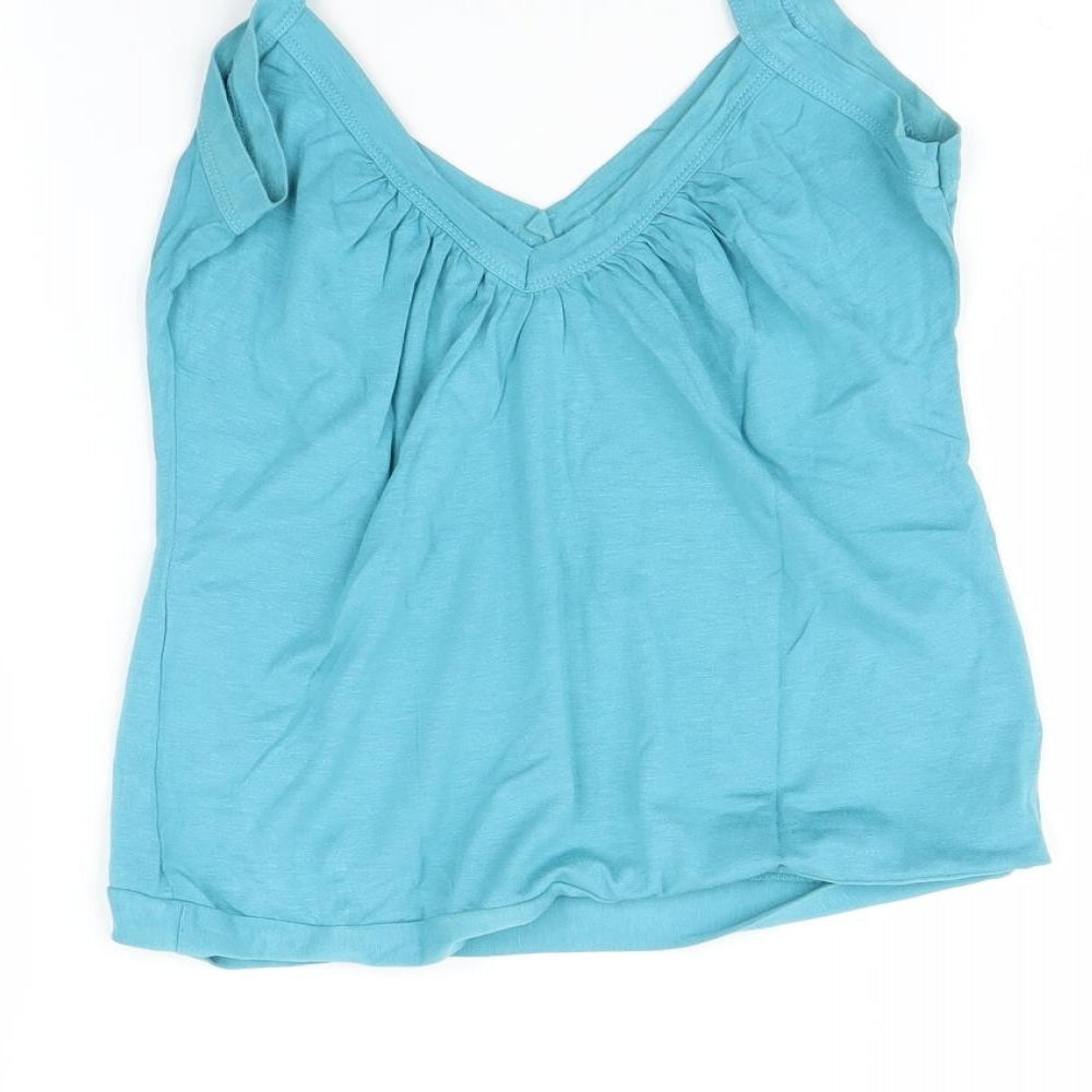 KRISS Womens Blue   Camisole T-Shirt Size 10