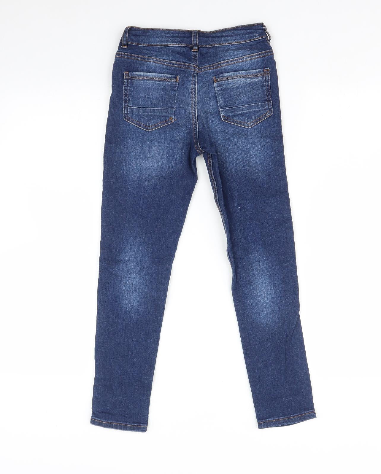 Primark Boys Blue    Jeans Size 6-7 Years - Distressed