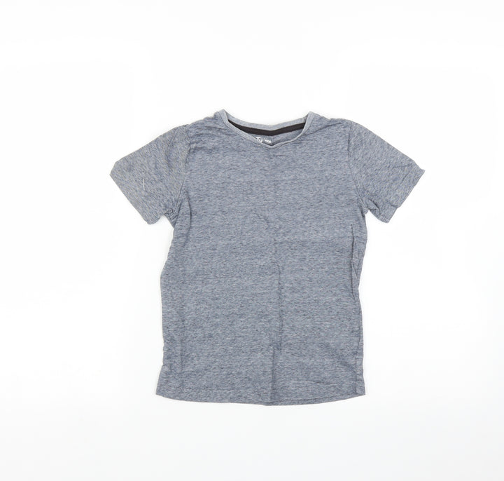 TU Boys Blue   Basic T-Shirt Size 7 Years