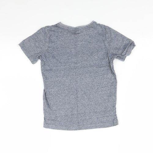 TU Boys Blue   Basic T-Shirt Size 7 Years