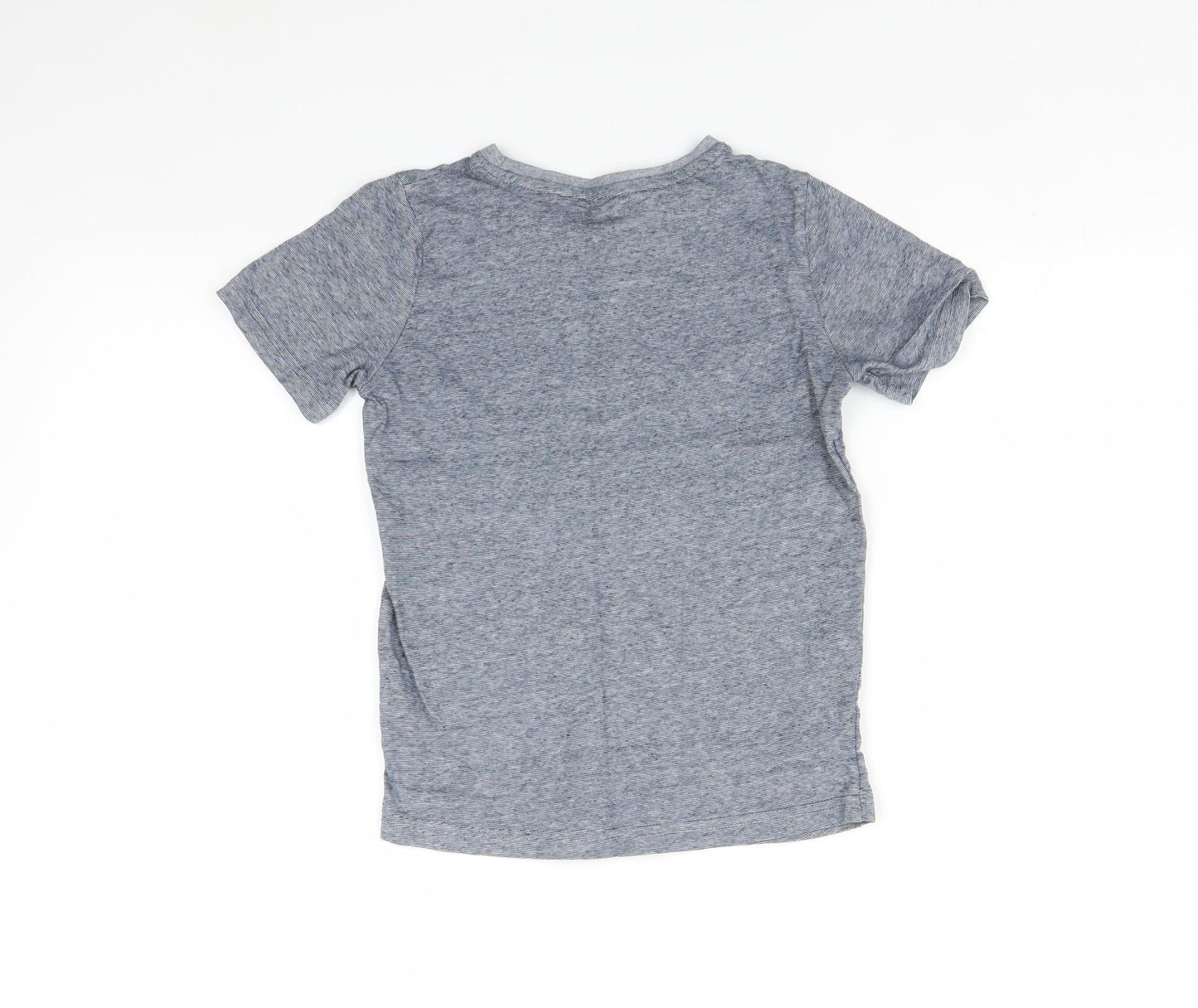 TU Boys Blue   Basic T-Shirt Size 7 Years