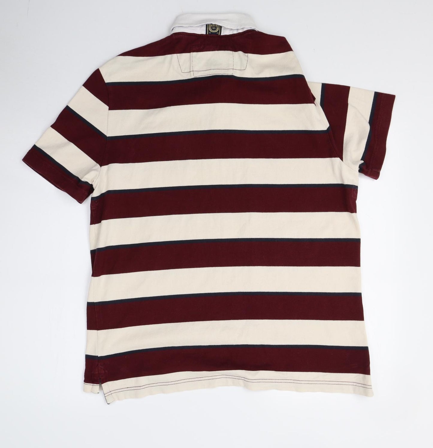 Howick Mens Multicoloured Striped   Polo Size L  - Rugby Shirt