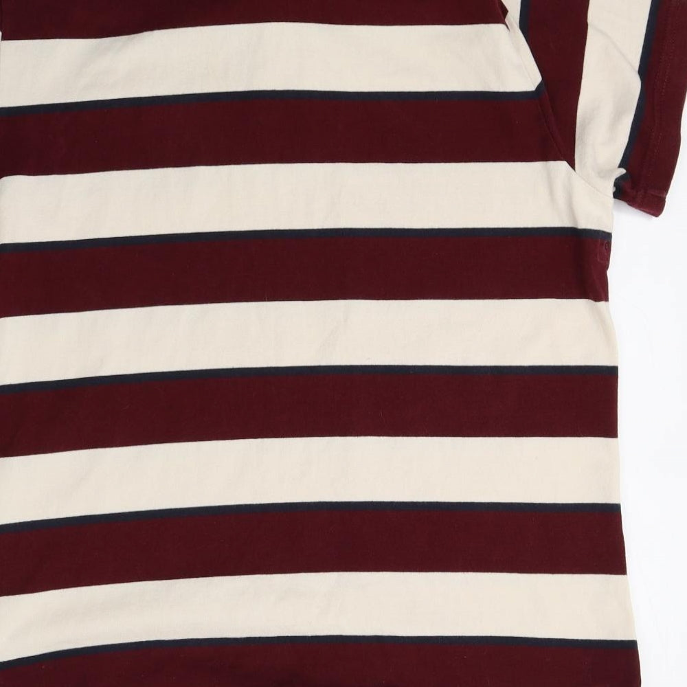 Howick Mens Multicoloured Striped   Polo Size L  - Rugby Shirt